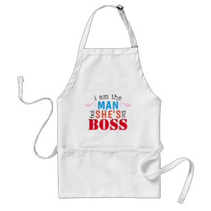 Tablier Je suis Tha Man, mais c'est la BOSS.