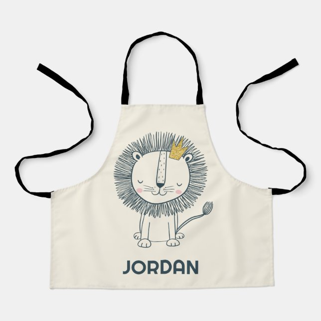 Tablier Je suis un petit roi (Recto)