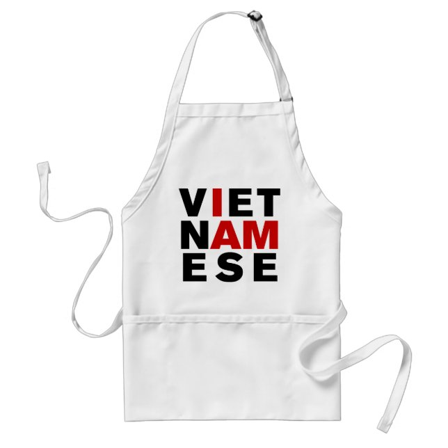 TABLIER JE SUIS VIETNAMAIS (Devant)