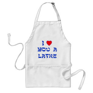 Tablier Je t'aime un Latke