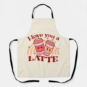 Tablier Je T'Aime Un Latte