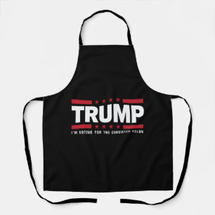 Tablier Je vote pour le criminel condamné Pro Trump 2024