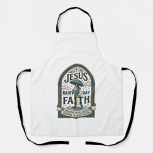 Tablier Jésus Jour Pluvieux Foi Jésus Jour Pluvieux Foi Ch