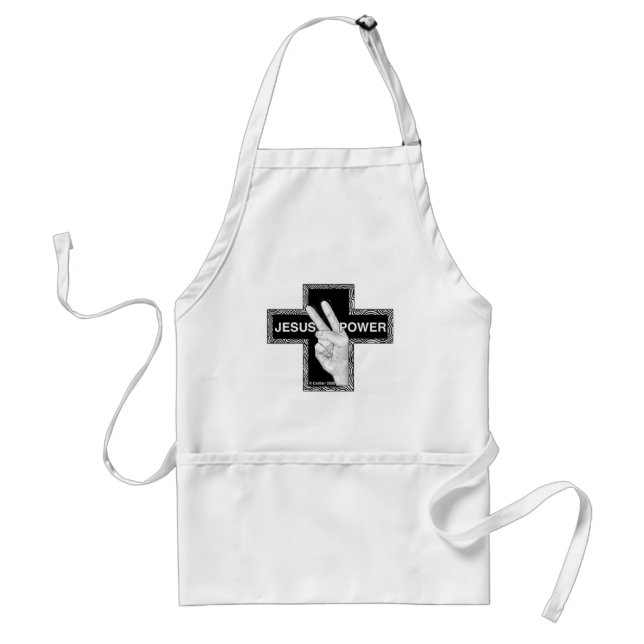 Tablier Jesus Power Christian Apron (Devant)