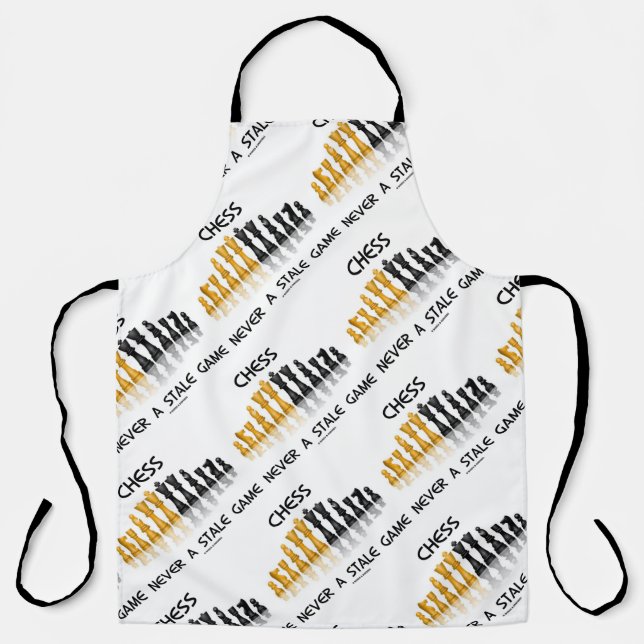 Tablier Jeu de Chess Never (Recto)