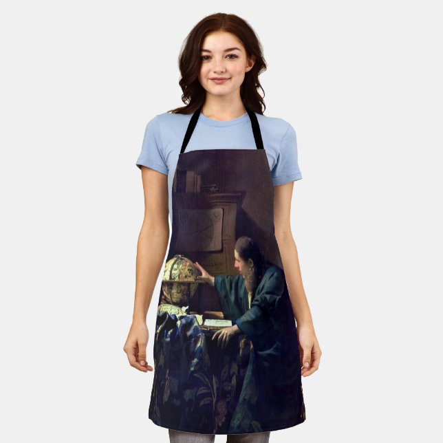 Tablier Johannes Vermeer - L'astronome (Porté)