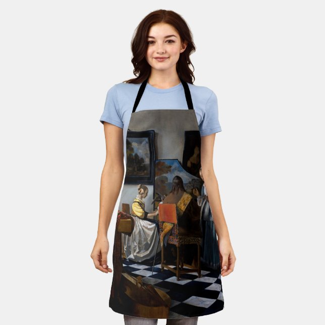 Tablier Johannes Vermeer - Le Concert (Porté)