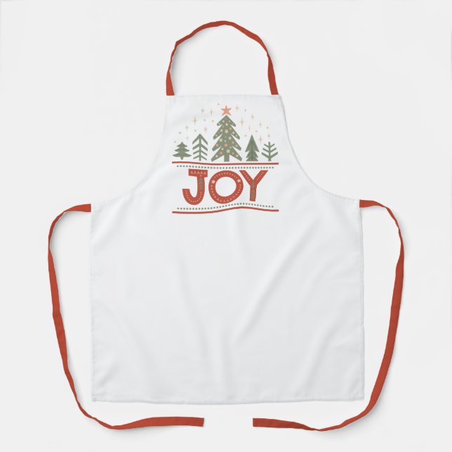 Tablier Joie de Noël (Recto)