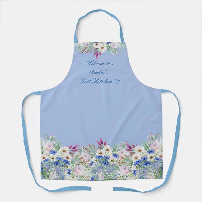Tablier Joli Dainty Daisy Arrangement Floral Femmes (Recto)
