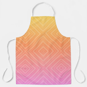 Tablier Joli Pastel Hypnotique Diamant Moderne Pop Art