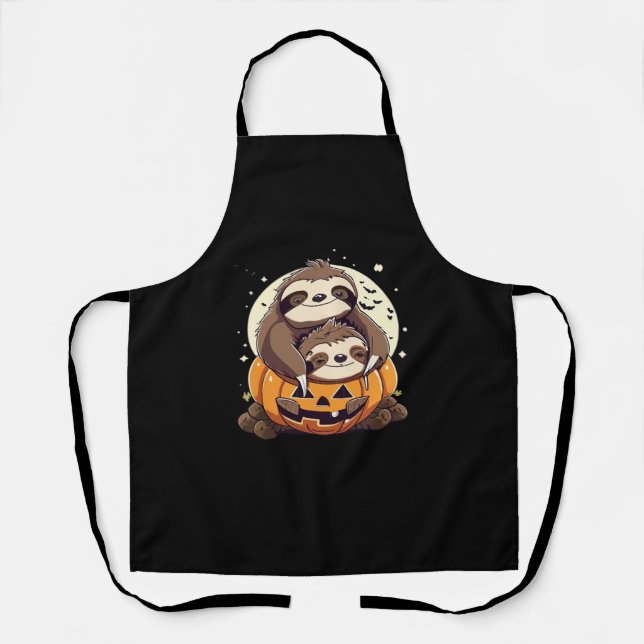 Tablier Jolie famille de paresseux T-shirt Essential (Recto)