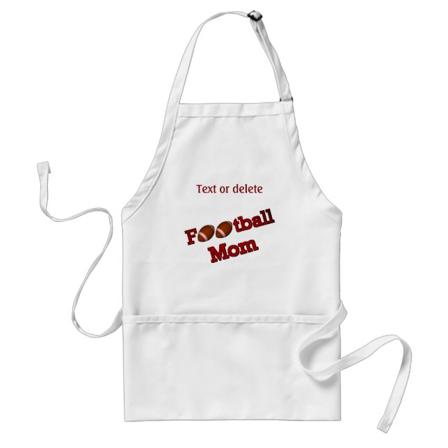 Tablier Jolie maman de football design (Devant)
