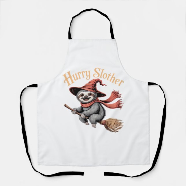 Tablier Jolie sorcière Halloween sorcière Drôle Essentiel  (Recto)