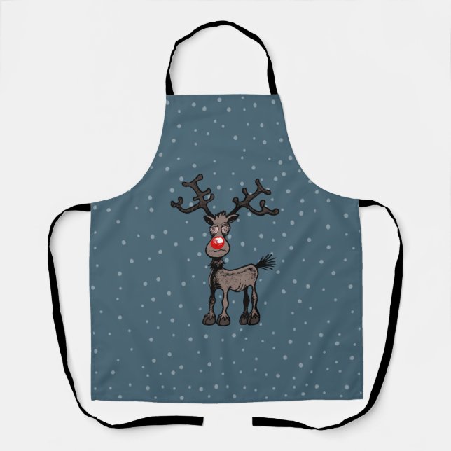 Tablier Jory Stressmas avec Rudolph (Recto)