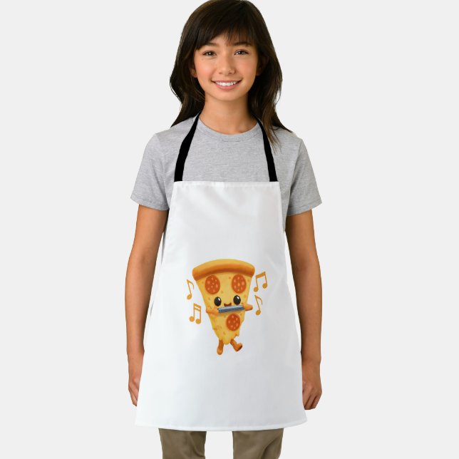 Tablier Jouer à trancher une corbeille harmonique (Insitu)