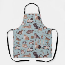 Jouer Motif de chat Apron - Cadeau parfait pour ch