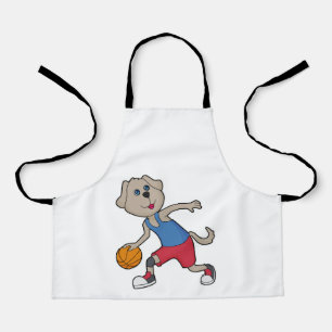 Tablier Joueur de basket-ball de chien
