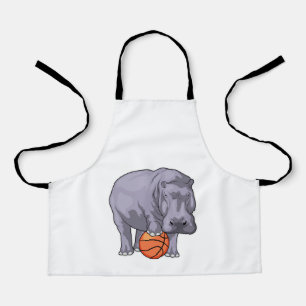 Tablier Joueur de basket-ball hippo