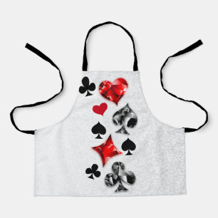 Tablier Joueur de poker Joueur de cartes de jouer costumes