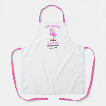 Jour de mariage Mariées Apron spécial Personnalisé