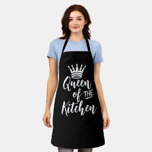 Tablier Jour des Mères Apron cadeau, Reine de la cuisine