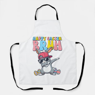 Tablier Joyeuses Pâques Bruh Lapin Dab Lapin Danse Garçons