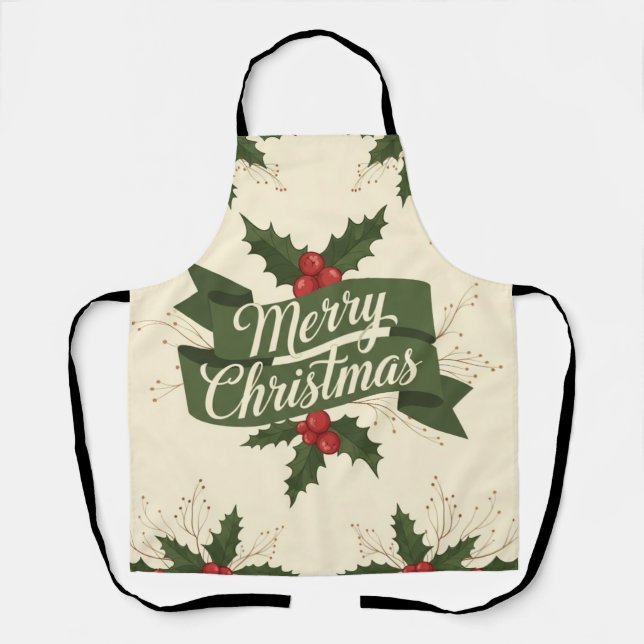 Tablier Joyeux Noël (Recto)