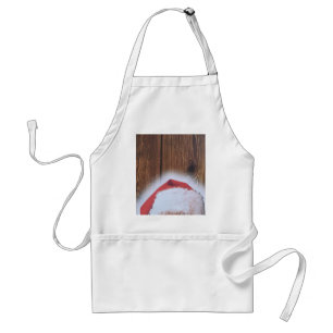 Tablier Joyeux réveillon de Noël, Casquette de Père Noël