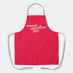 Tablier Joyeux Saint-Valentin   Love Heart Modern Trendy