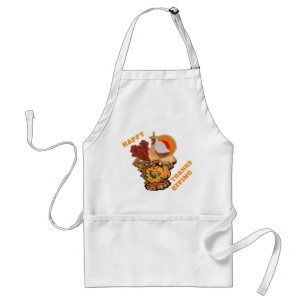 Tablier Joyeux Thanksgiving automne agriculteur