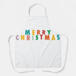 TABLIER JOYRY LOVE JOY   NOËL COLORÉ