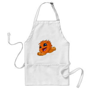 Tablier JubJub orange heureux