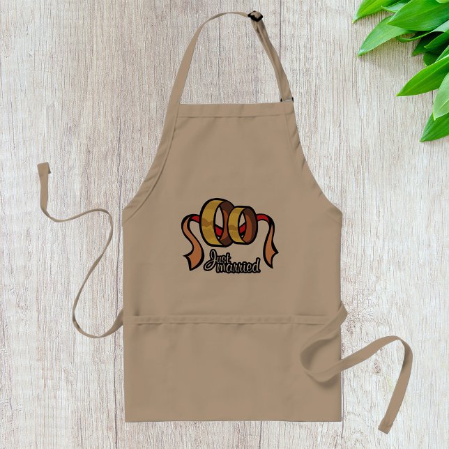 Tablier Juste Marié Apron (Créateur téléchargé)