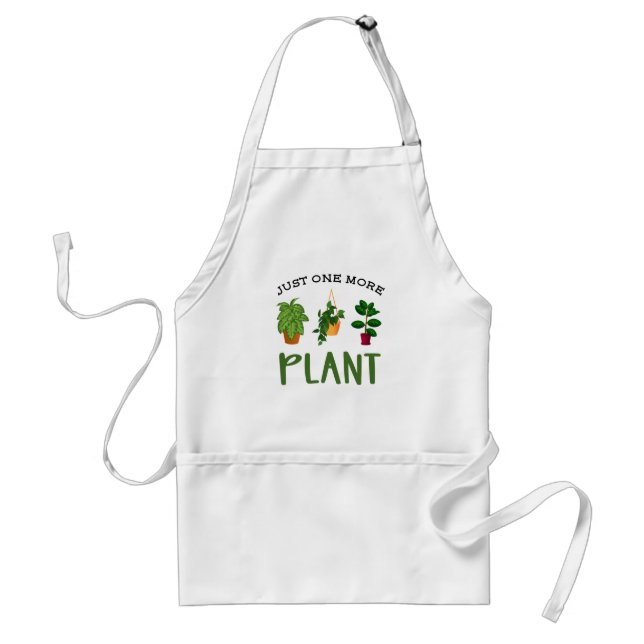 Tablier Juste un jardin de pépinière Plante de plus (Devant)