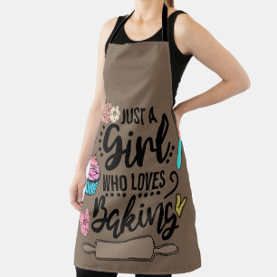 Tablier Juste une fille qui aime cuisiner