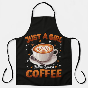 Tablier Juste Une Fille Qui Aime Le Café