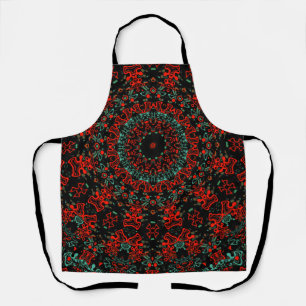 Tablier Kaliedoscope marocain géométrique de style ornemen