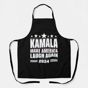 Tablier Kamala Faire rire l'Amérique encore Drapeau améric