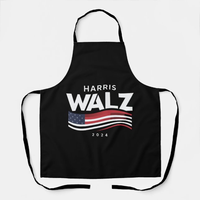 Tablier Kamala Harris Tim Walz Valse 2024 Election (Recto)