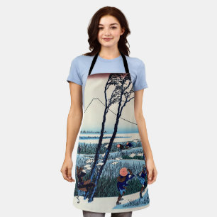 Tablier Katsushika Hokusai - Ejiri dans la province de Sur