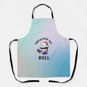Tablier Kawaii Sushi skateboard