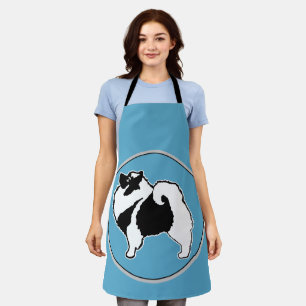 Tablier Keeshond Graphics - Cute Original Chig Art