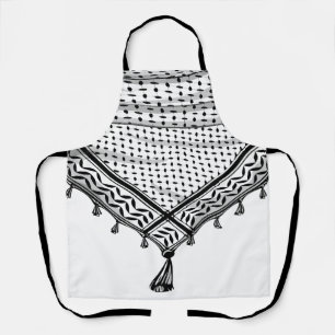 Tablier Keffiyeh Écharpe palestinienne tissu traditionnel