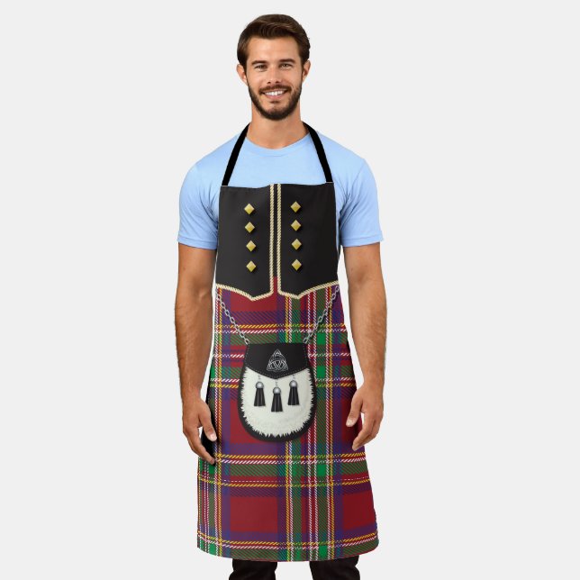 tablier kilt et sporran pour hommes (Porté)