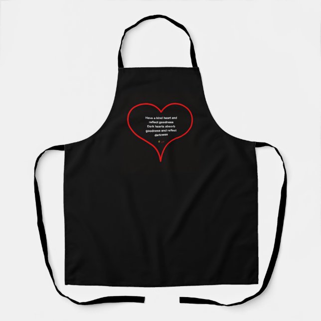 TABLIER KIND HEART APRON (Recto)