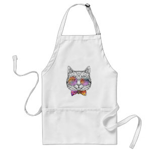 Tablier Kitty sage KAT