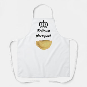 Tablier królowa pierogów - dumplings reine apron polonai