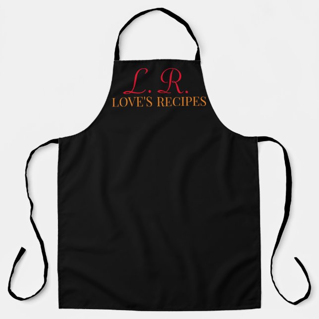 Tablier L. R. Apron (Recto)