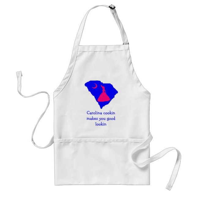 Tablier la belle du sud de csom, cookin de la Caroline (Devant)