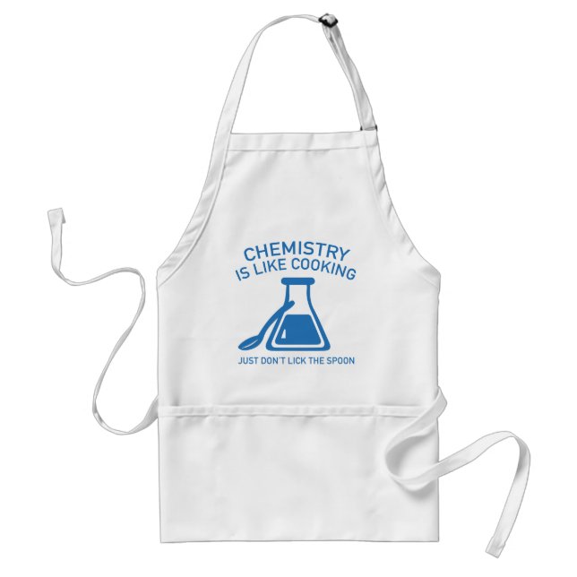 Tablier La chimie est comme la Cuisine (Devant)